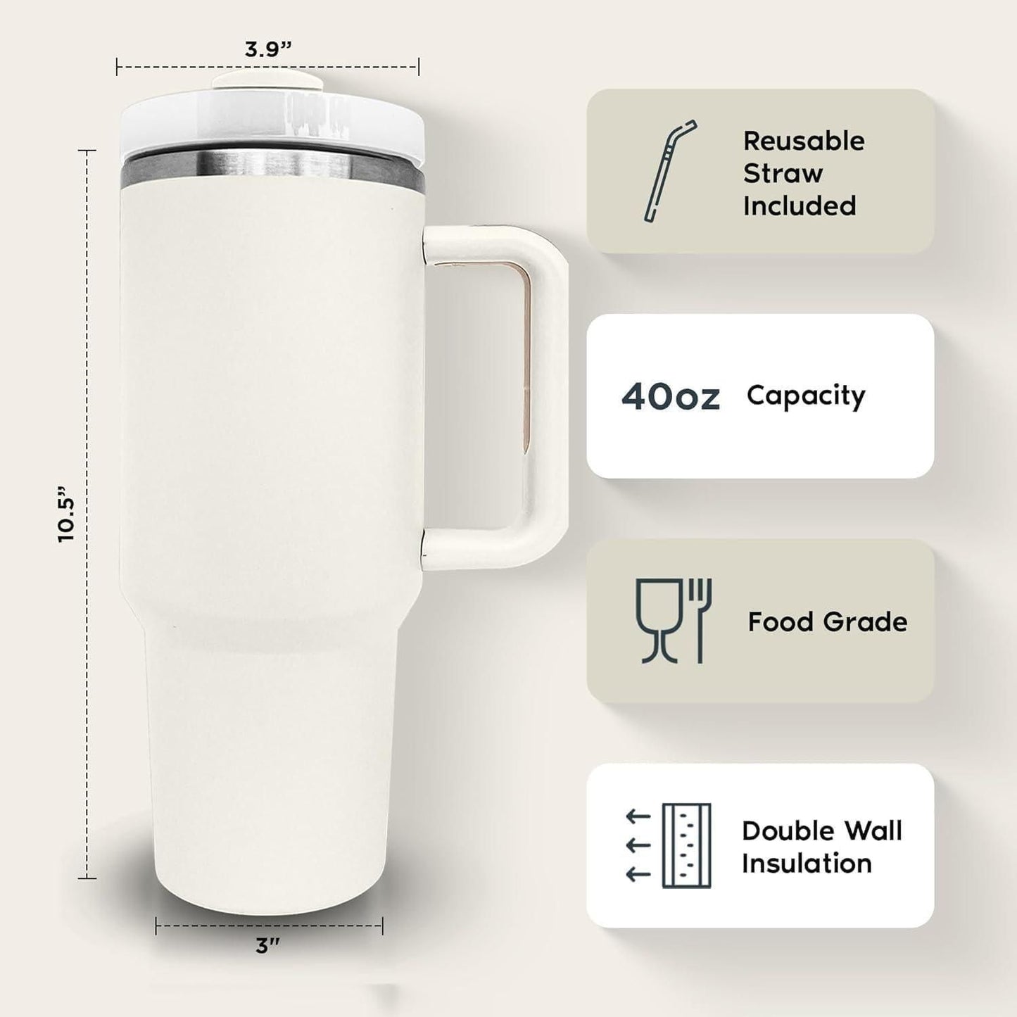 Stanley Quencher | 1.2L | Insulated Tumbler